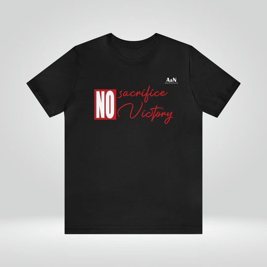 Unisex No Secrifice No Victory Short Sleeve Tee