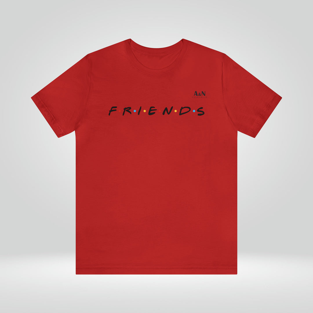 Unisex Friends Jersey Short Sleeve Tee