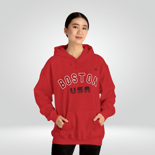 Unisex Heavy Blend™ Boston Hooded Sweatshirt