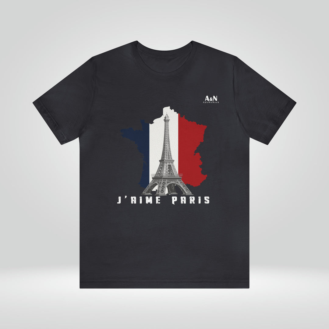 Unisex Paris Jersey Short Sleeve Tee