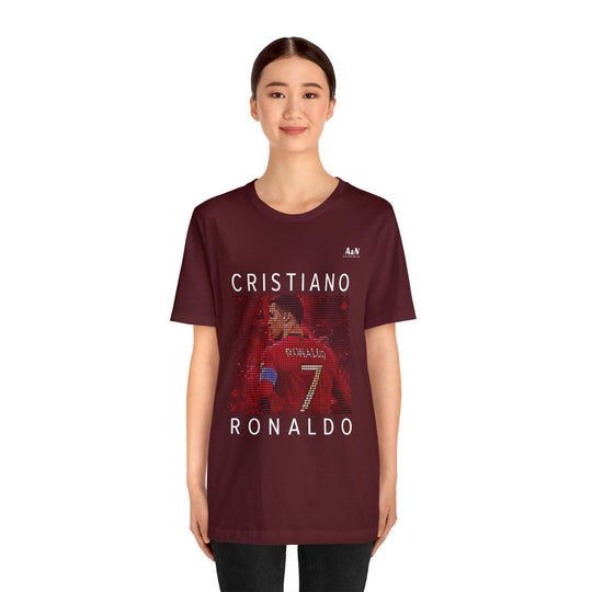 Unisex Cristiano Ronaldo Short Sleeve Tee