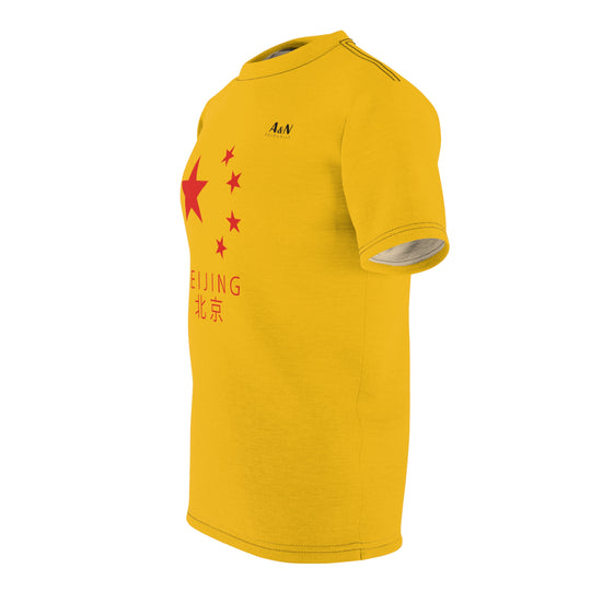 Unisex China-Beijing T-shirt Yellow