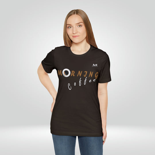 Unisex Coffee Jersey Short Sleeve T-shirt