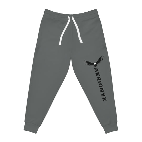 Unisex Athletic Aerionyx Joggers White Dark Grey