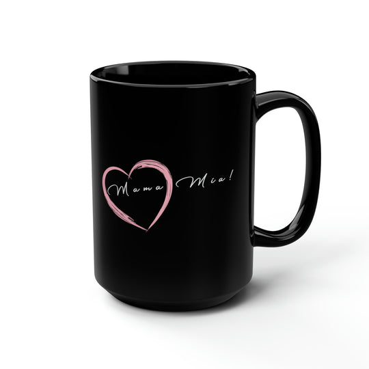 Elegant Black Mug for Mothers