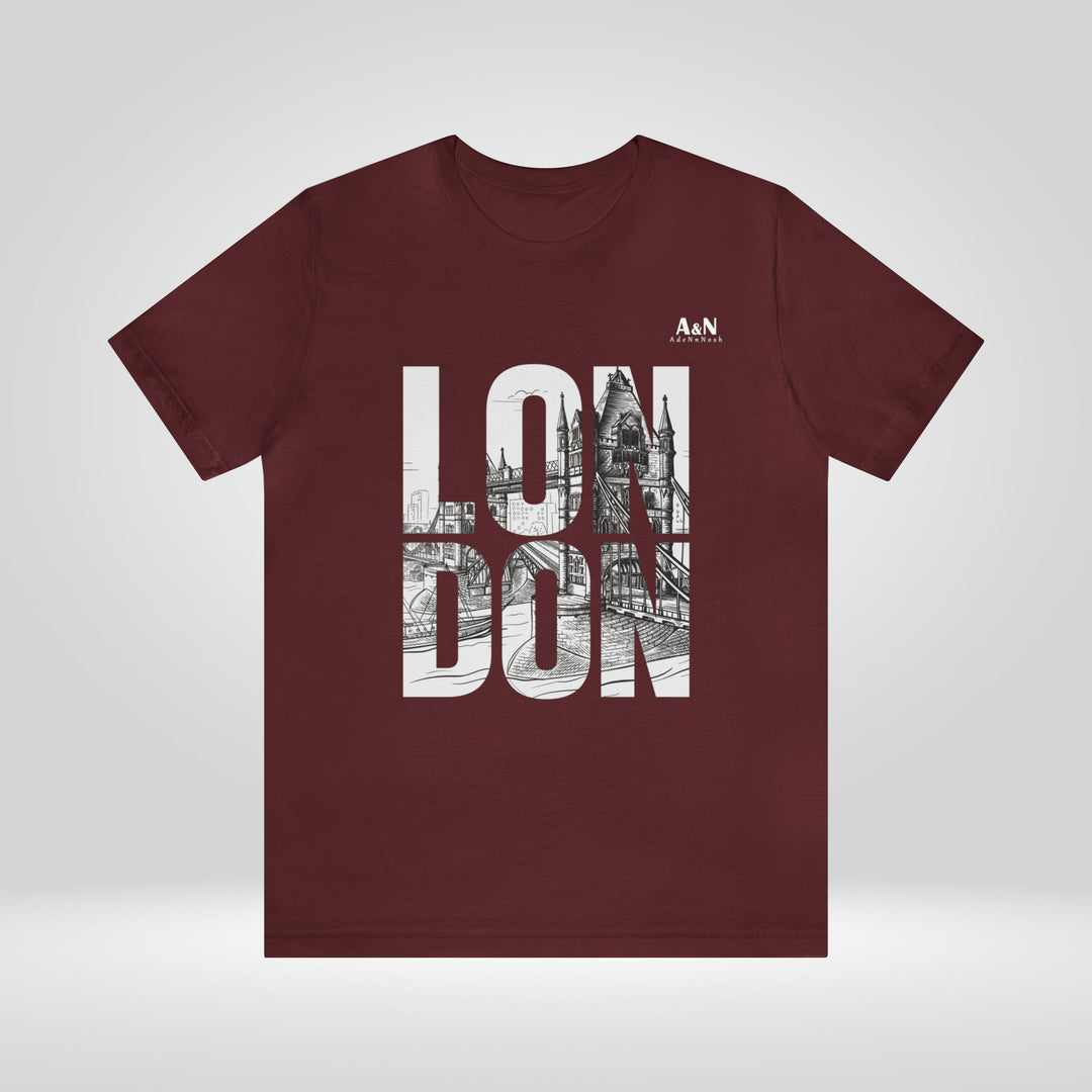 Unisex London Jersey Short Sleeve Tee