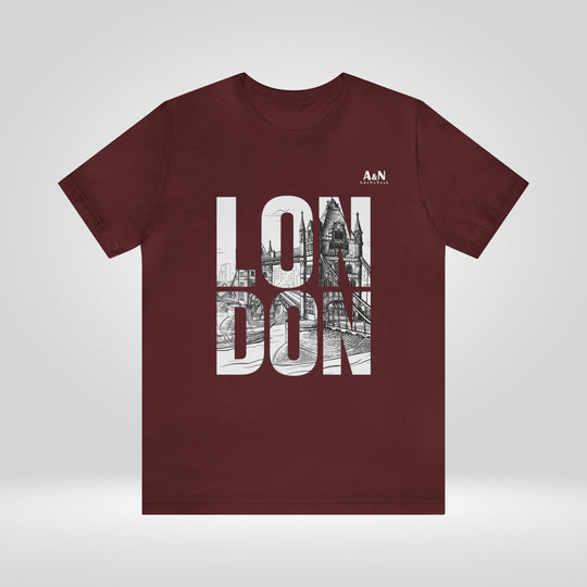 Unisex London Jersey Short Sleeve Tee