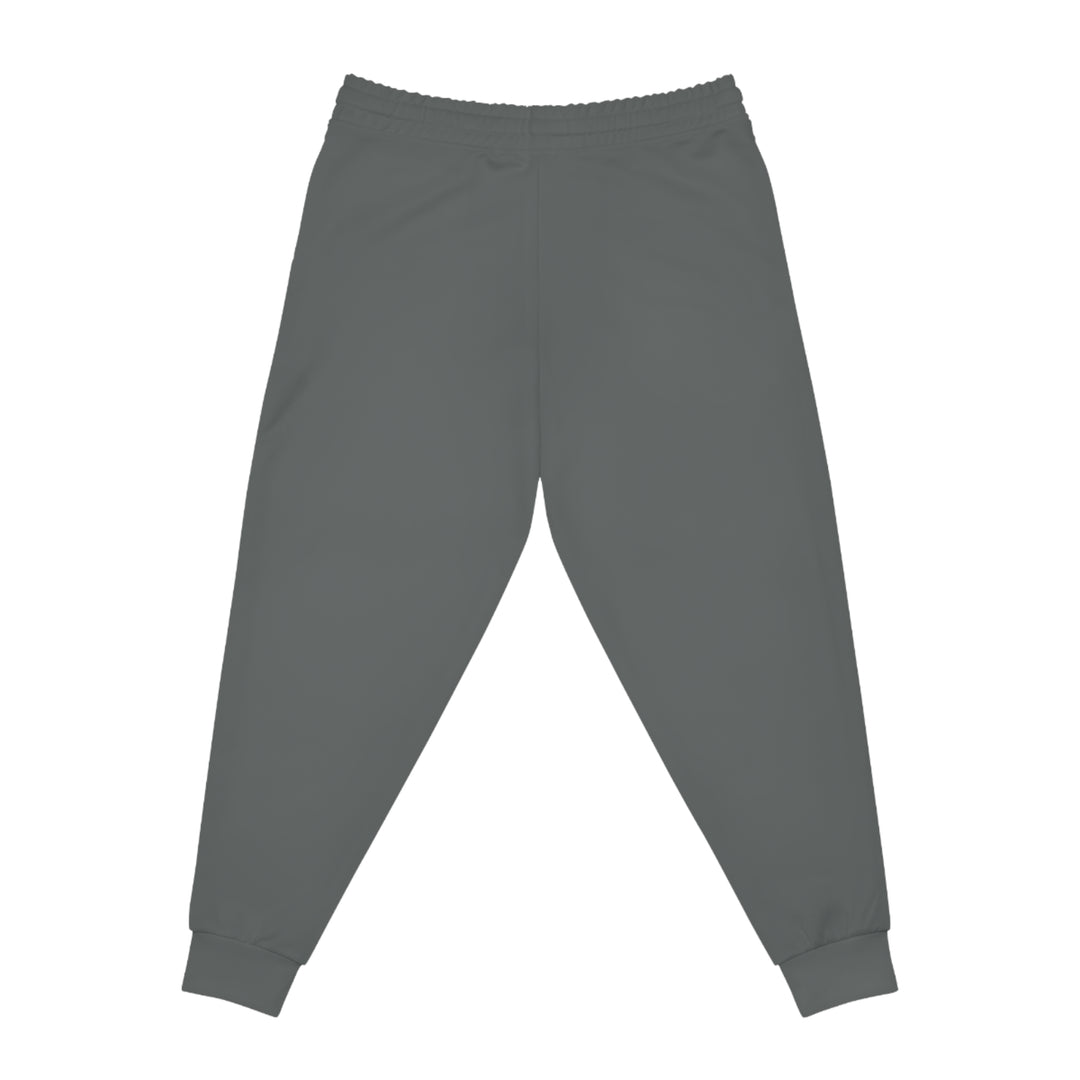 Unisex Athletic Cheetah Joggers Dark Grey