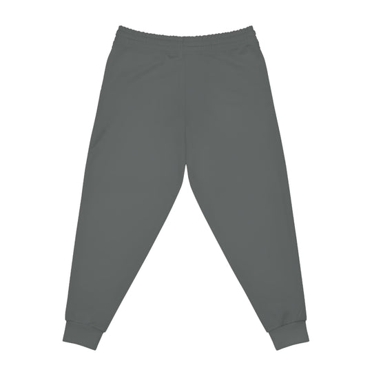 Unisex Athletic Cheetah Joggers Dark Grey