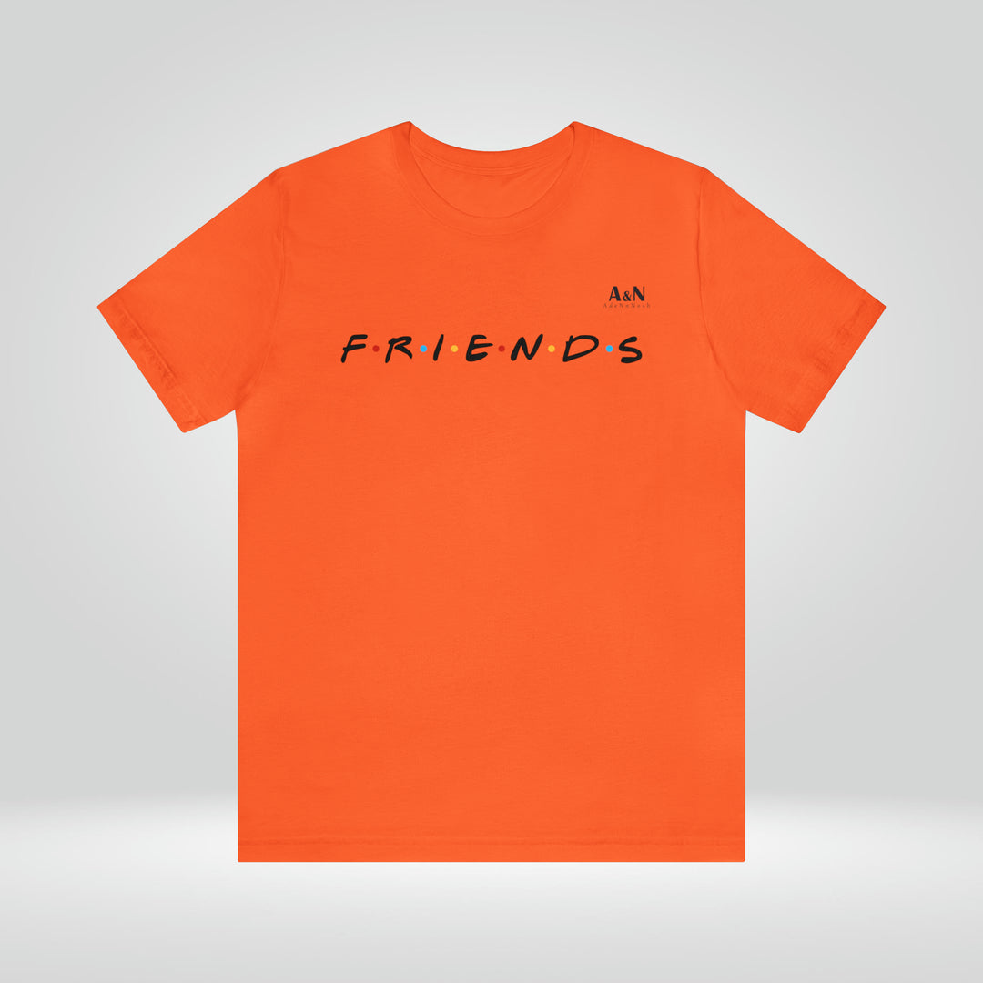 Unisex Friends Jersey Short Sleeve Tee