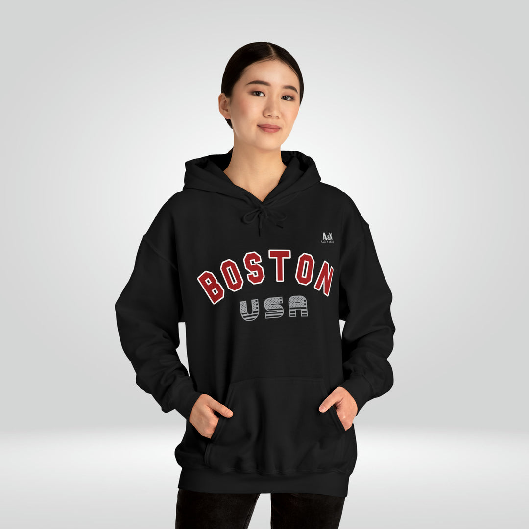 Unisex Heavy Blend™ Boston Hooded Sweatshirt