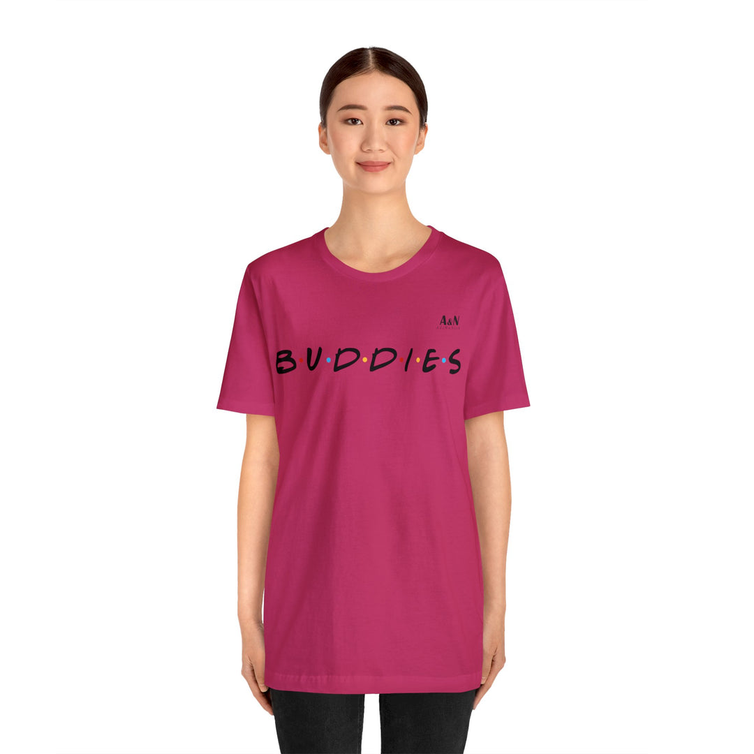 Unisex Buddies Jersey Short Sleeve Tee