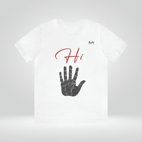 Unisex Hi Five Jersey Short Sleeve Tee