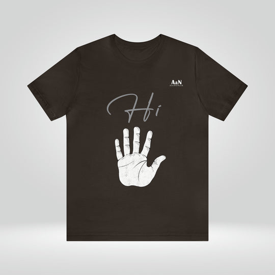 Unisex Hi Five Jersey Short Sleeve Tee