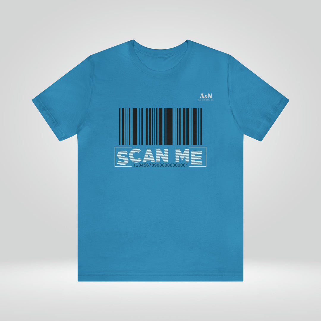 Unisex  Barcode Scan Me Jersey Short Sleeve Tee