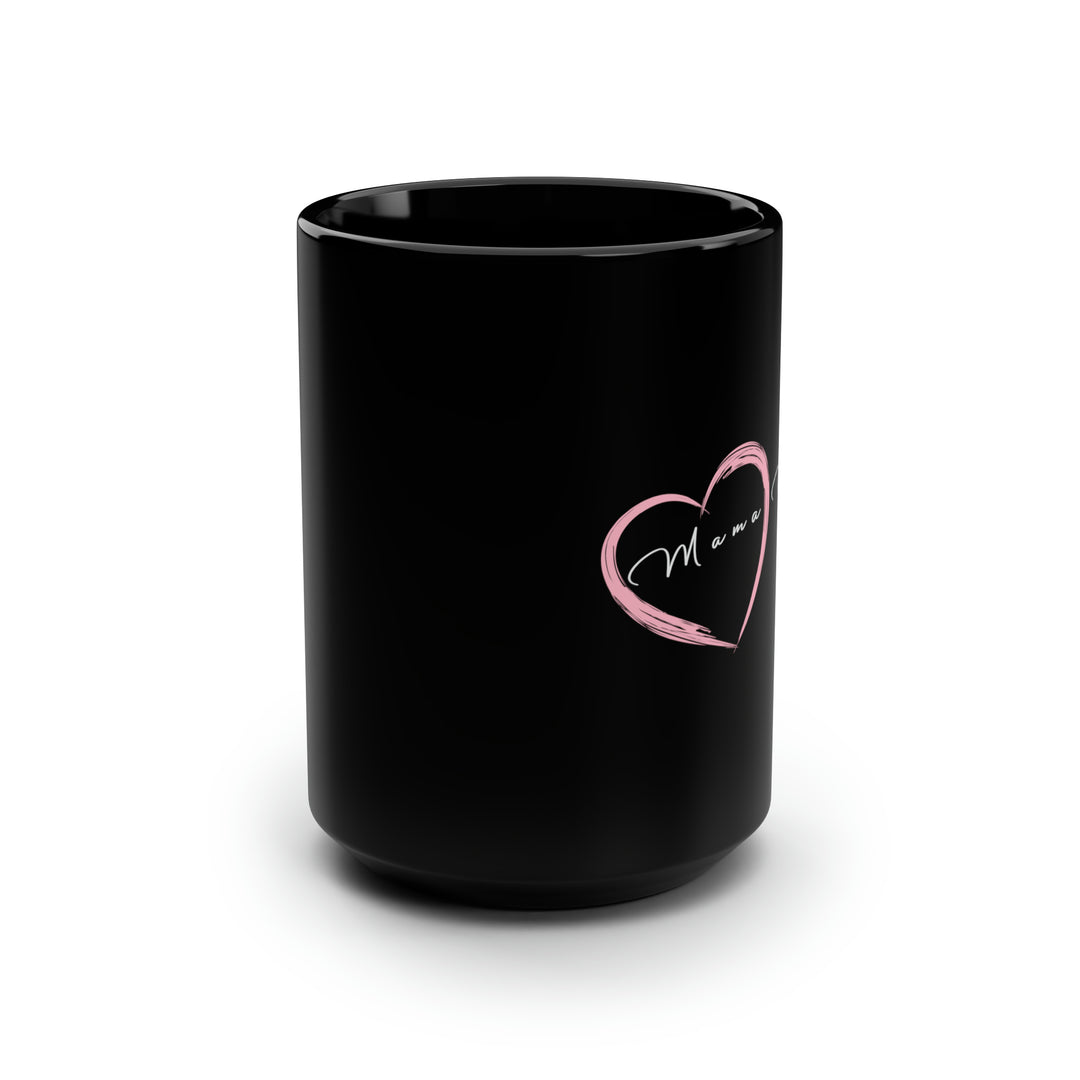 Elegant Black Mug for Mothers