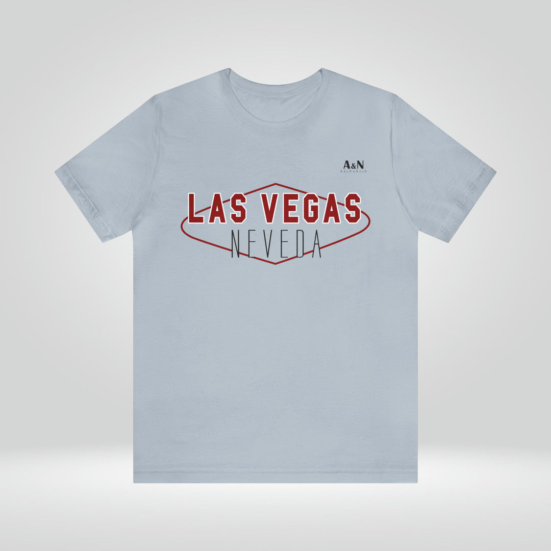 Unisex  Las Vegas Jersey Short Sleeve T-shirt