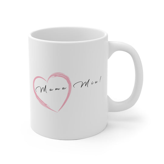 White Ceramic Mug for Mothers