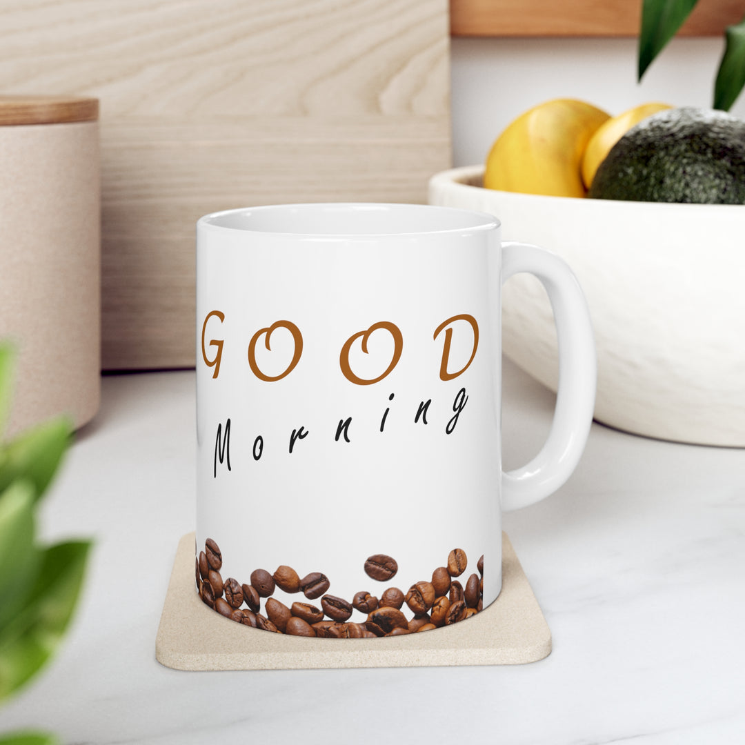 Ceramic Coffee Mug White 11oz