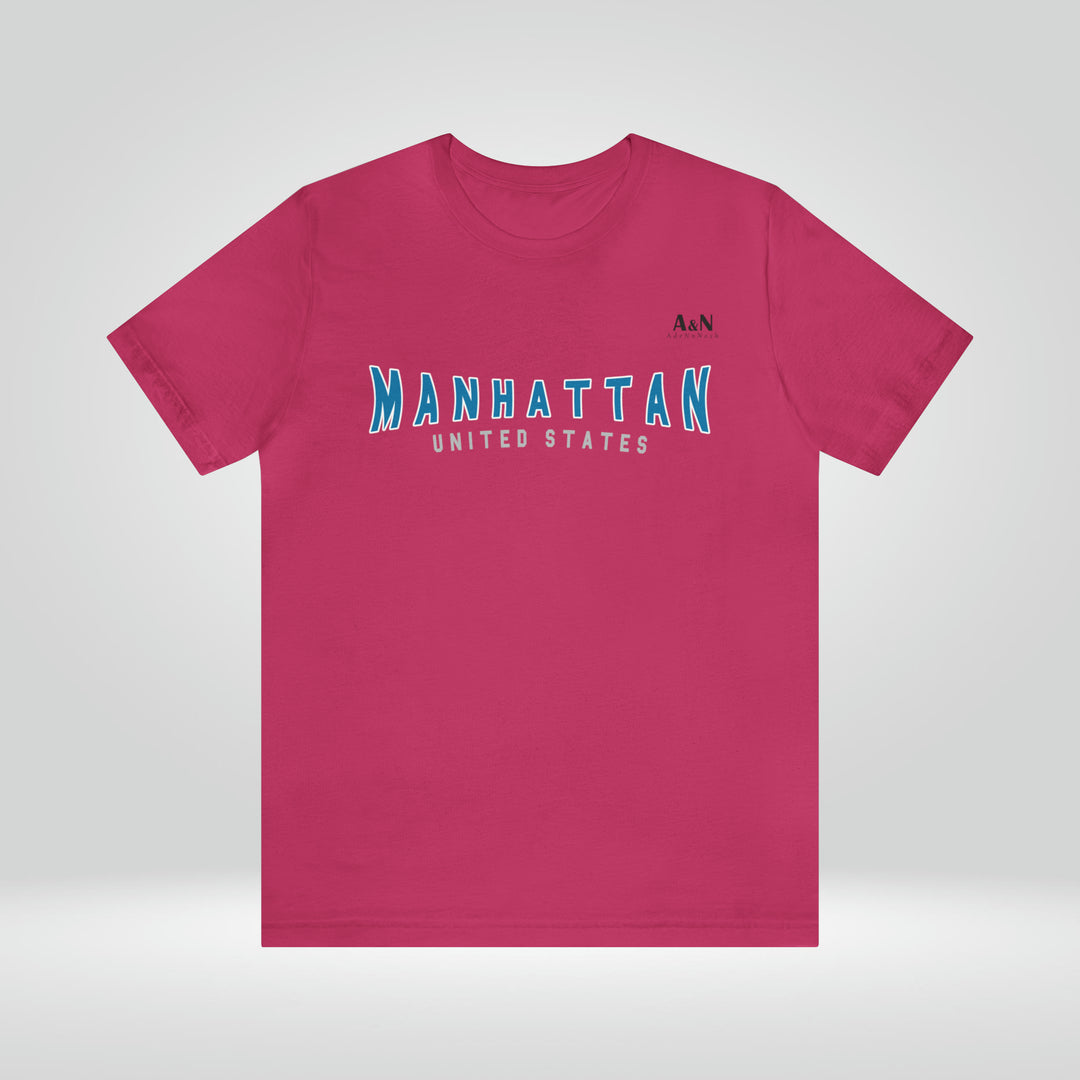 Unisex Manhattan Short Sleeve Tee