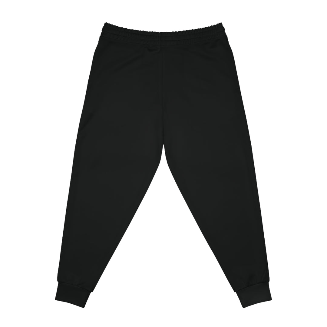 Unisex Athletic Cheetah Joggers Black