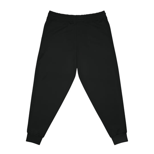 Unisex Athletic Cheetah Joggers Black