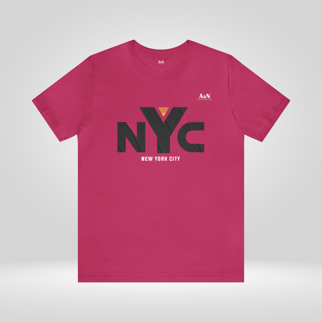 Unisex NYC Jersey Short Sleeve Tee