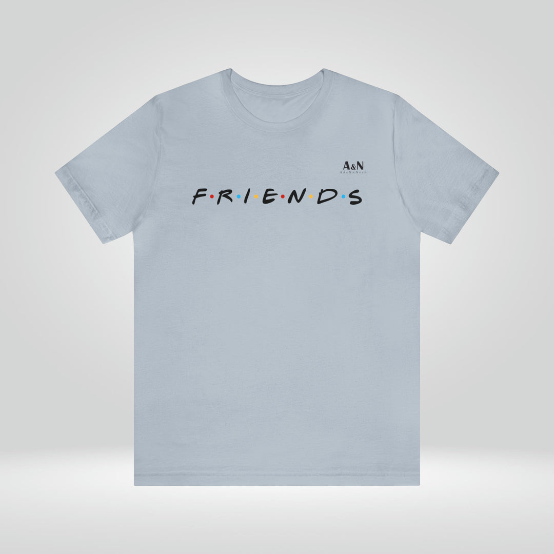 Unisex Friends Jersey Short Sleeve Tee