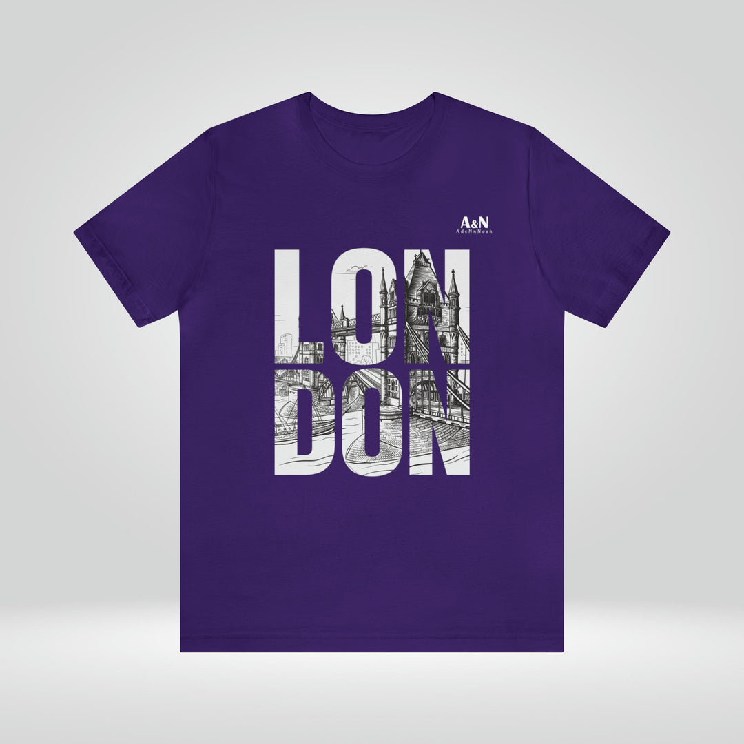 Unisex London Jersey Short Sleeve Tee