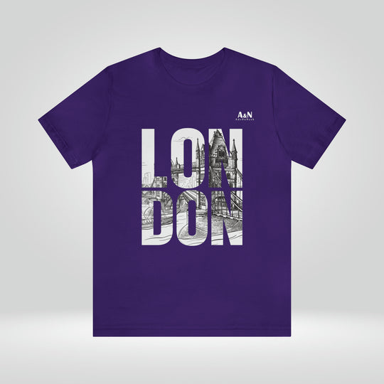 Unisex London Jersey Short Sleeve Tee