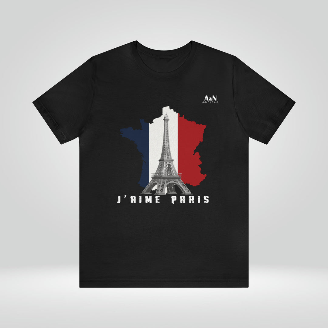 Unisex Paris Jersey Short Sleeve Tee