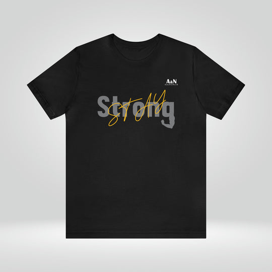 Unisex Stay Strong Jersey Short Sleeve Tee