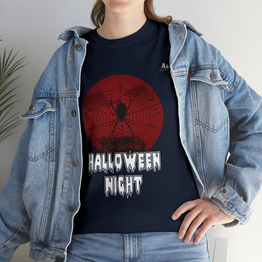 Unisex  Halloween Night Heavy Cotton Tee