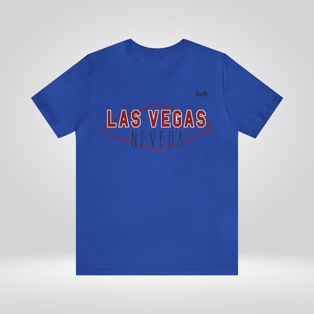 Unisex  Las Vegas Jersey Short Sleeve T-shirt