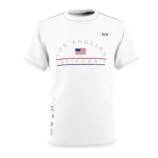 Unisex Los Angeles T-shirt White