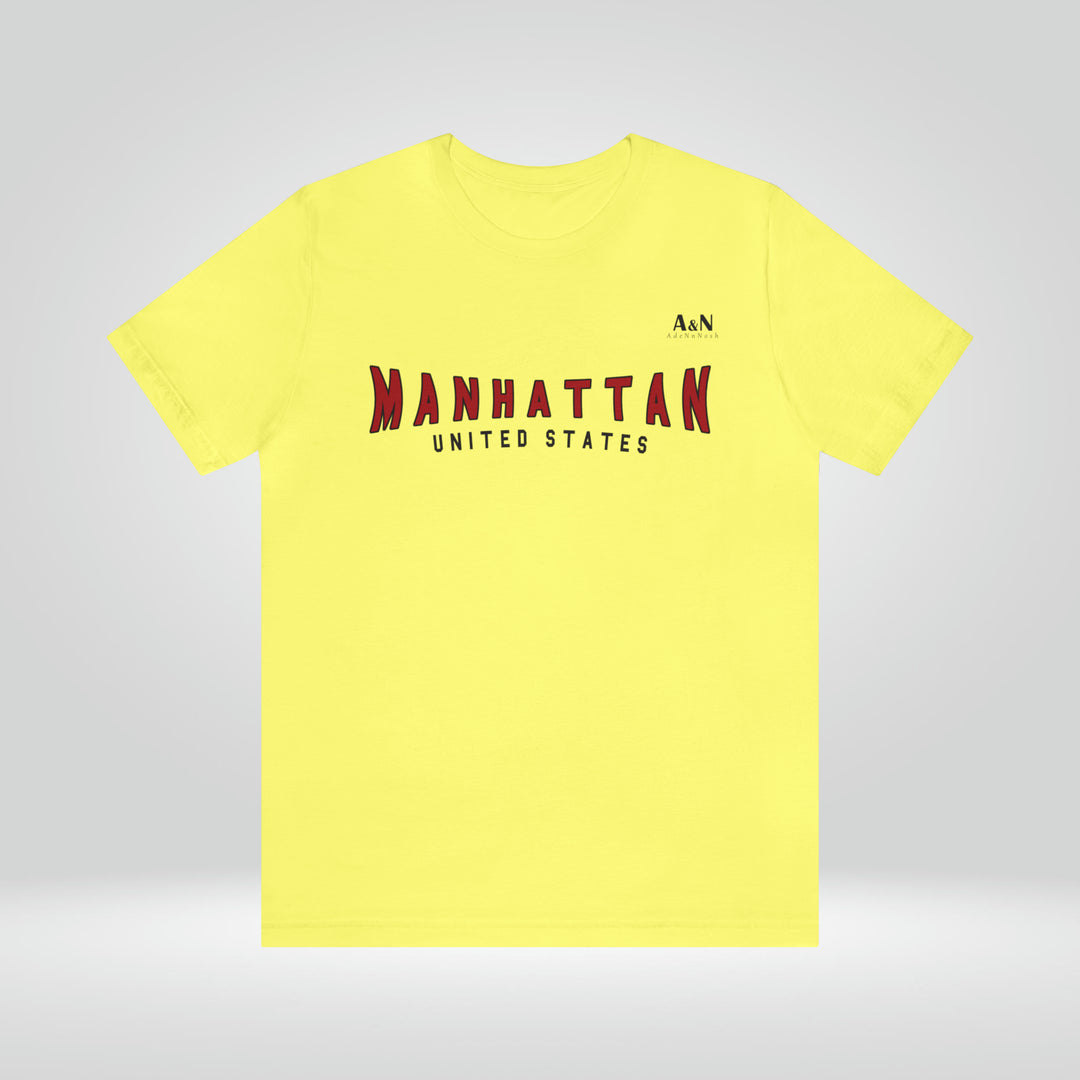 Unisex Manhattan Short Sleeve Tee