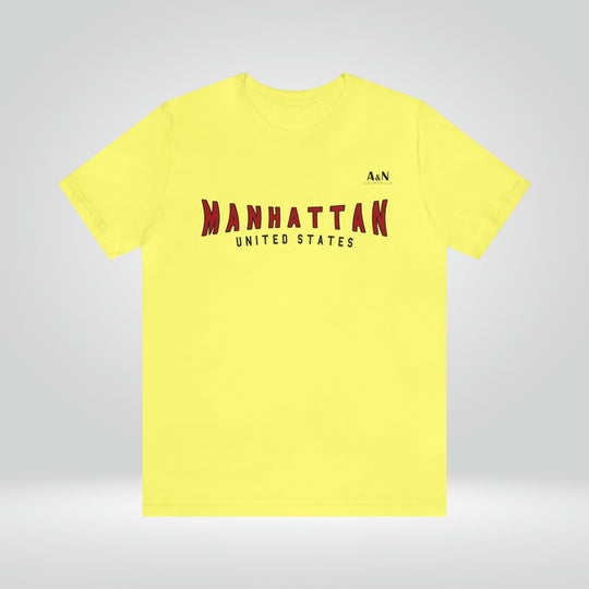 Unisex Manhattan Short Sleeve Tee