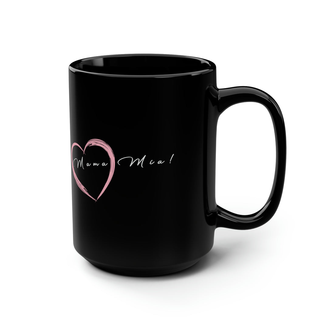 Elegant Black Mug for Mothers