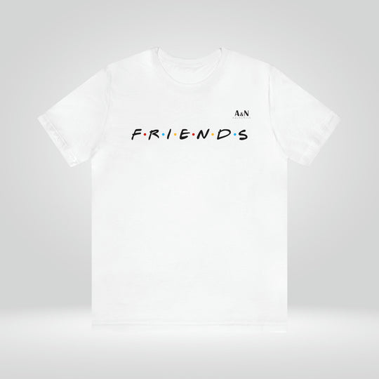 Unisex Friends Jersey Short Sleeve Tee