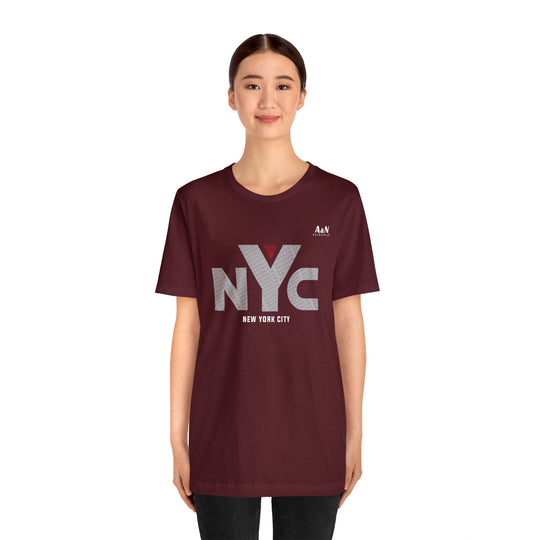 Unisex NYC Jersey Short Sleeve Tee