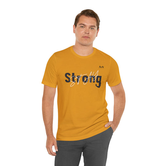 Unisex Stay Strong Jersey Short Sleeve Tee