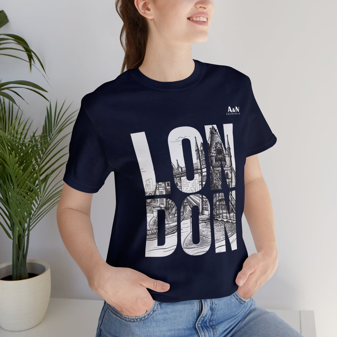 Unisex London Jersey Short Sleeve Tee