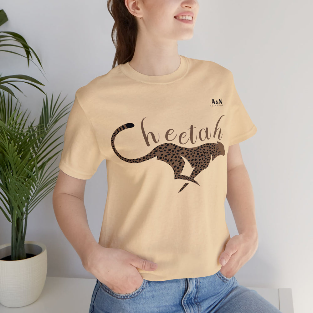 Unisex Cheetah Jersey Short Sleeve Tee