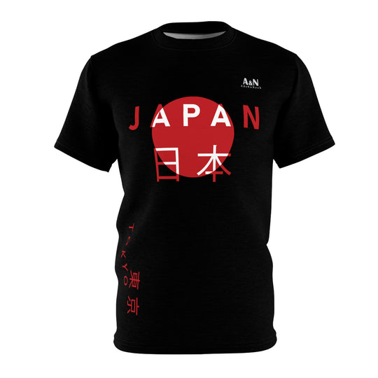 Unisex Japan-Tokyo T-shirt Black