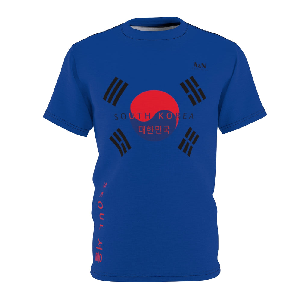 Unisex South Korea-Seoul T-shirt Dark Blue