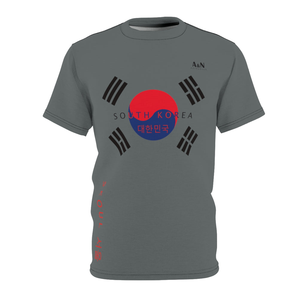 Unisex South Korea-Seoul T-shirt Dark Grey