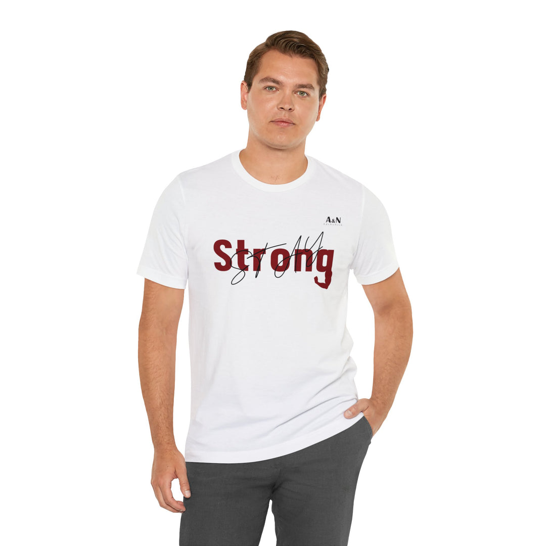 Unisex Stay Strong Jersey Short Sleeve Tee