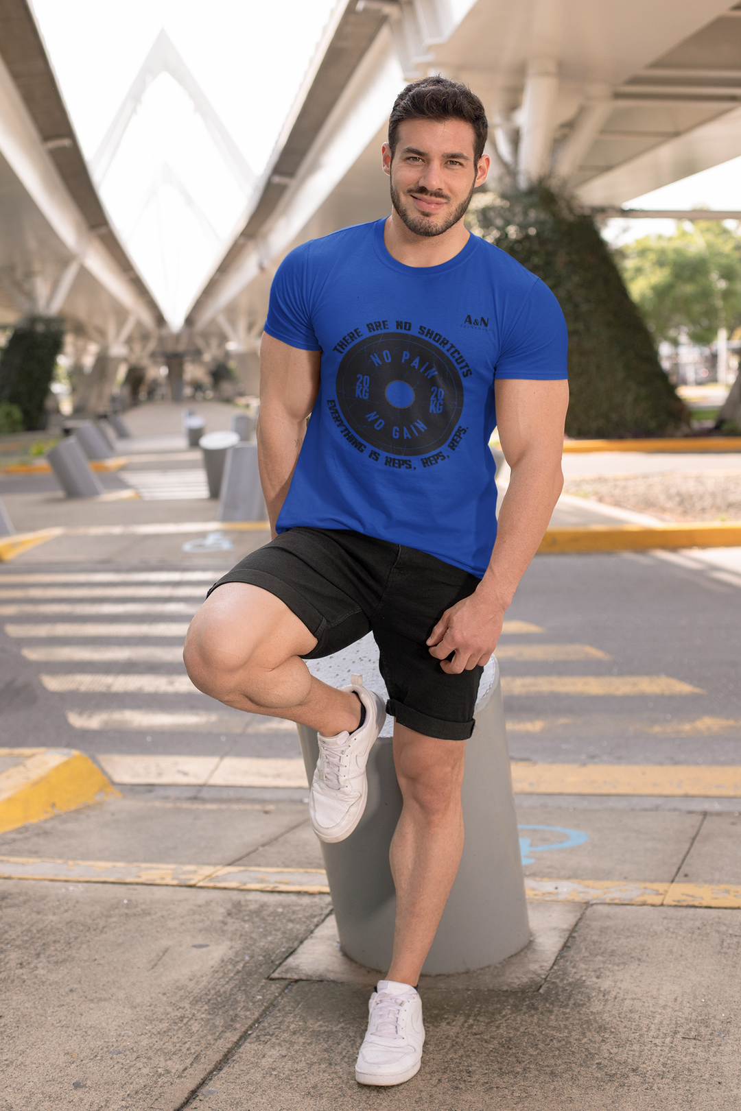 Unisex Gym Moisture Wicking T-shirt