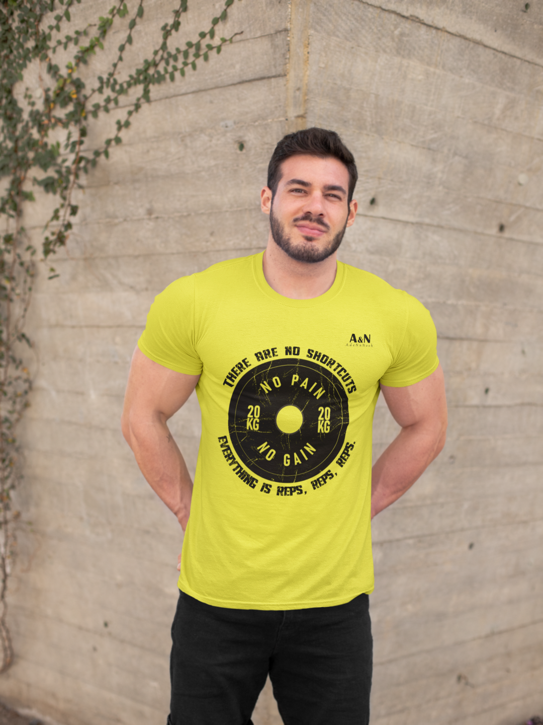 Unisex Gym Moisture Wicking T-shirt